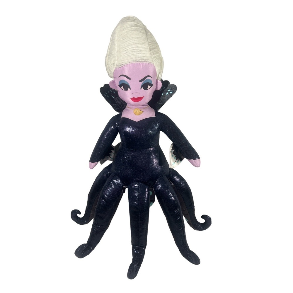 Ursula Doll Disney The Little Mermaid Super Soft Plush Cuddle Pillow New